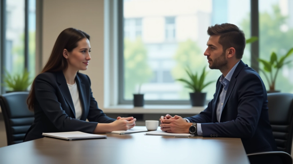 Geschäftsleute in einer Besprechung diskutieren Wirtschaftstrends anhand von Printouts und Analysen